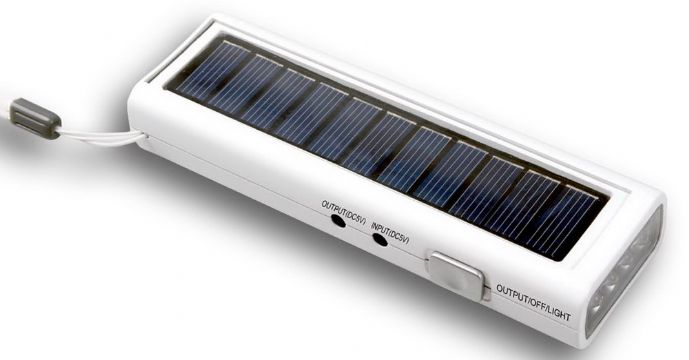 Solar Cell Radio Flashlight 